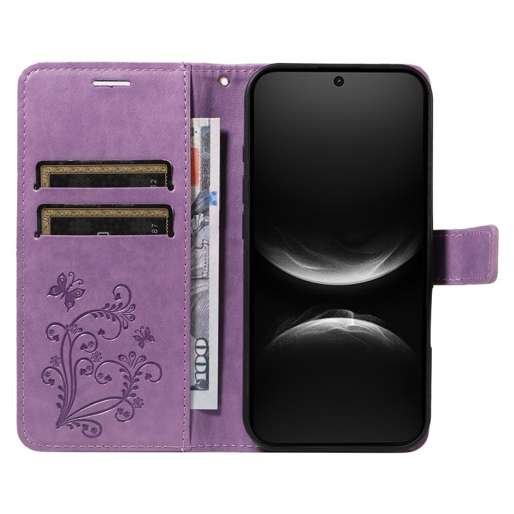 For Huawei nova 14 / nova 14 Lite 3D Butterfly Embossed Pattern Flip Leather Phone Case