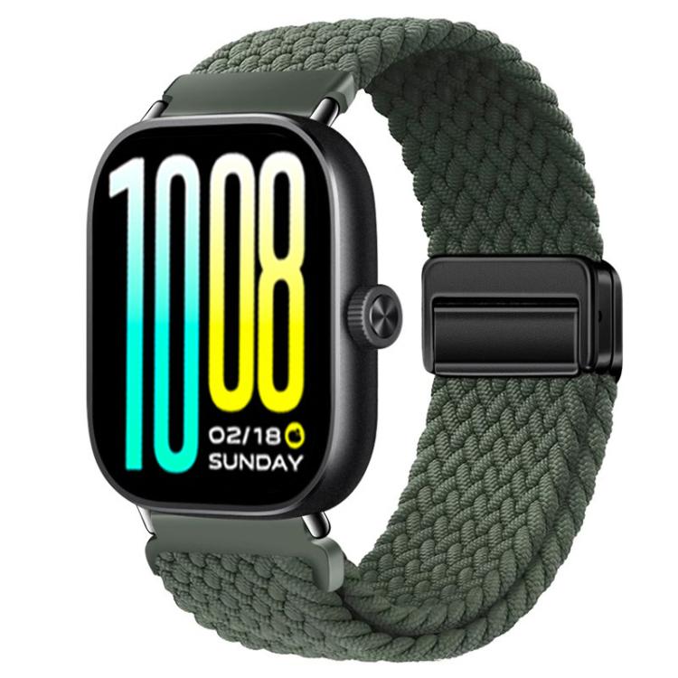 For vivo Watch GT 2 / iQOO Watch GT 2 Magnetic Buckle Nylon Braided Loop Watch Band