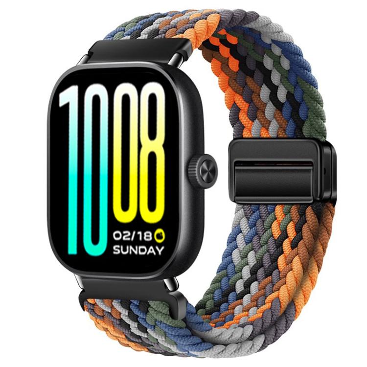 For vivo Watch GT 2 / iQOO Watch GT 2 Magnetic Buckle Nylon Braided Loop Watch Band