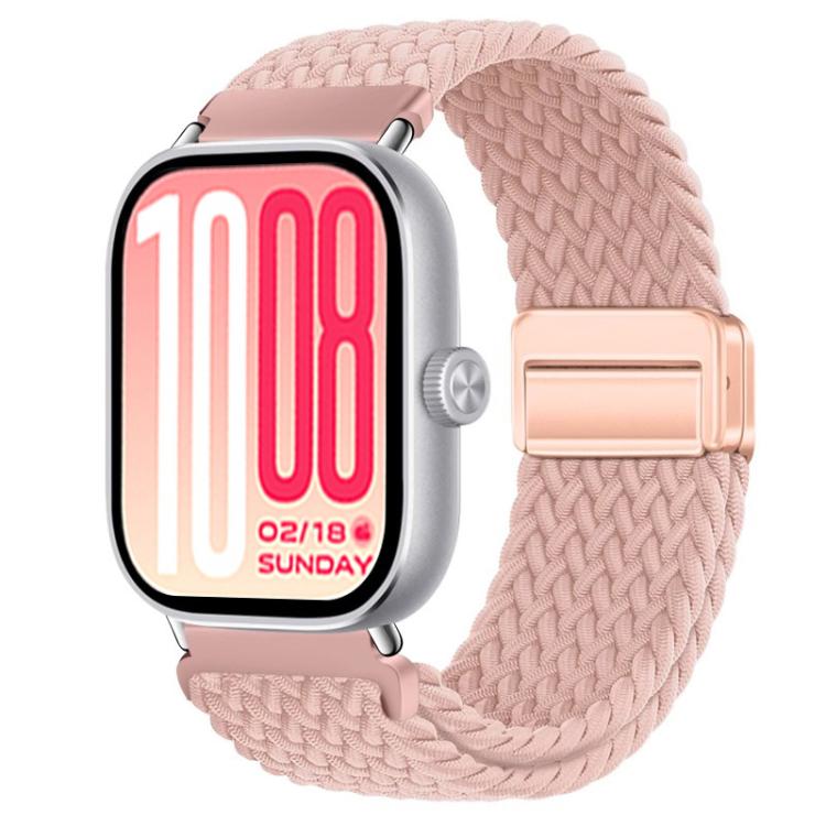 For vivo Watch GT 2 / iQOO Watch GT 2 Magnetic Buckle Nylon Braided Loop Watch Band