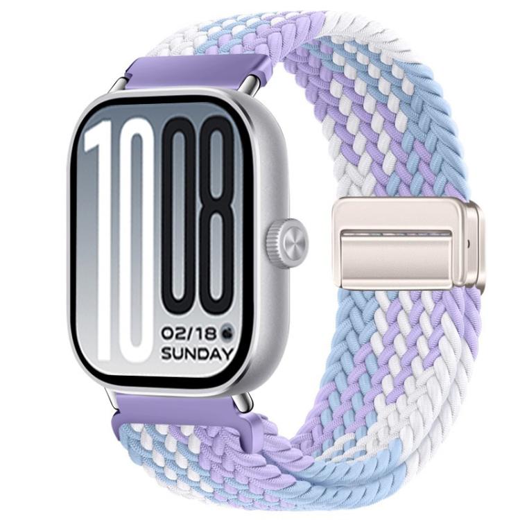 For vivo Watch GT 2 / iQOO Watch GT 2 Magnetic Buckle Nylon Braided Loop Watch Band