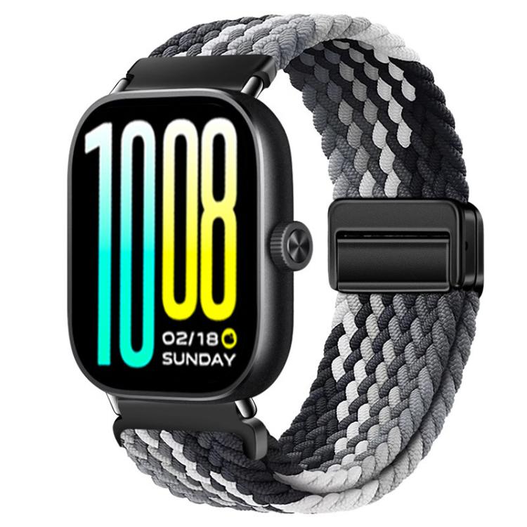 For vivo Watch GT / iQOO Watch GT Magnetic Buckle Nylon Braided Loop Watch Band
