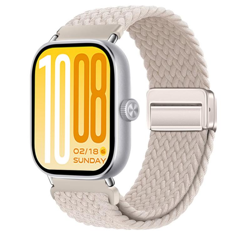For vivo Watch GT / iQOO Watch GT Magnetic Buckle Nylon Braided Loop Watch Band