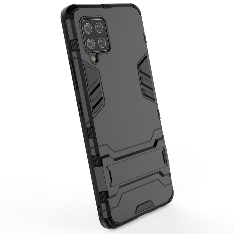 For Samsung Galaxy A42 5G Shockproof PC + TPU Protective Case with Invisible Holder
