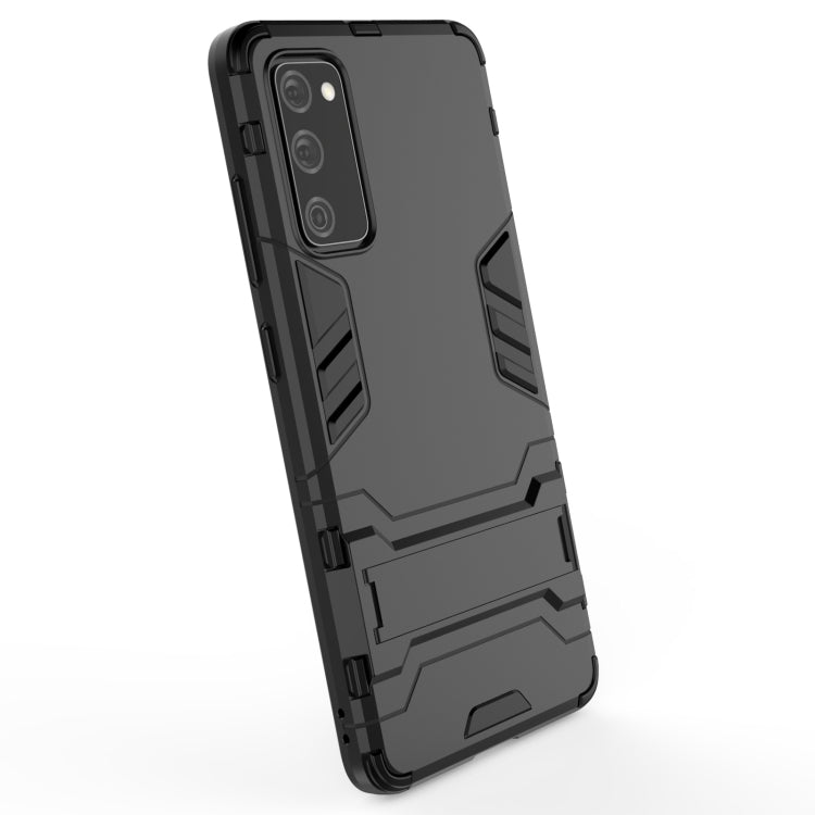 For Samsung Galaxy S20 FE Shockproof PC + TPU Protective Case with Invisible Holder
