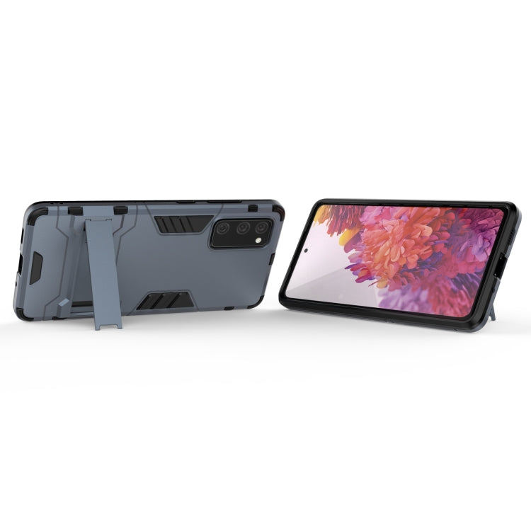 For Samsung Galaxy S20 FE Shockproof PC + TPU Protective Case with Invisible Holder