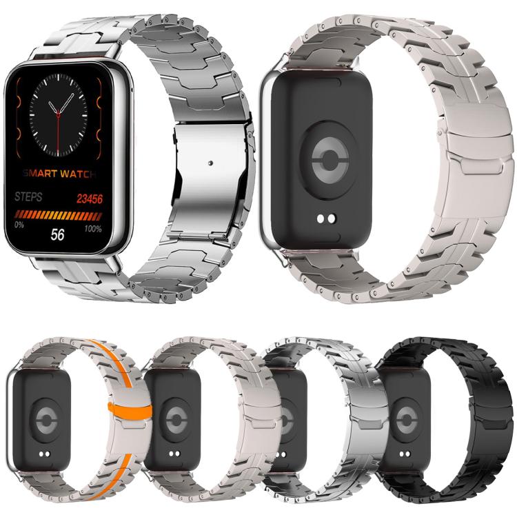 For vivo Watch GT / iQOO Watch GT Split Safety Buckle Titanium Alloy Watch Band