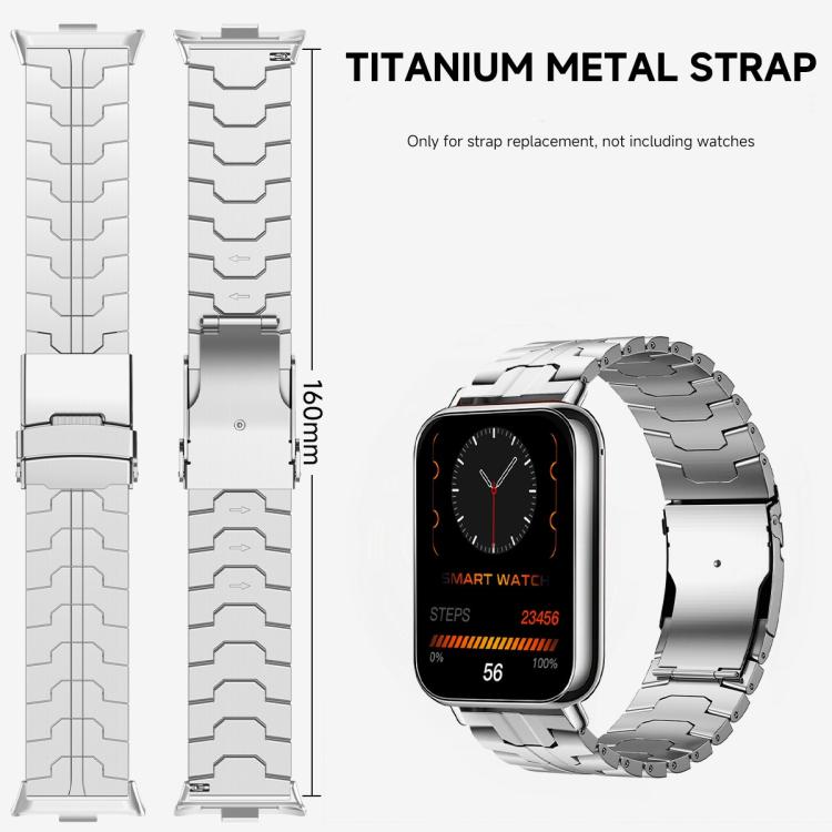For vivo Watch GT / iQOO Watch GT Split Safety Buckle Titanium Alloy Watch Band