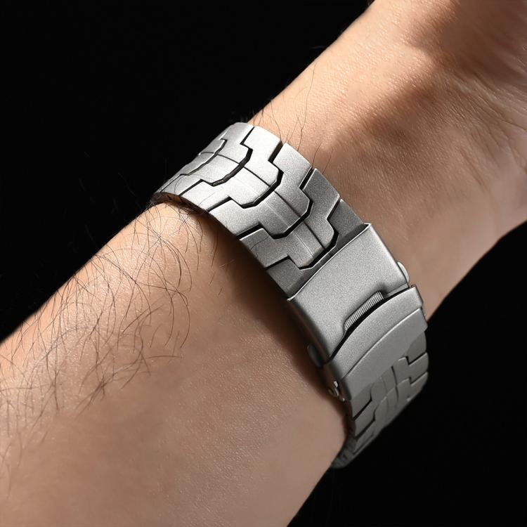 For vivo Watch GT 2 / iQOO Watch GT 2 Split Safety Buckle Titanium Alloy Watch Band
