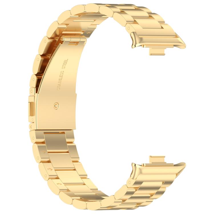 For vivo Watch GT 2 / iQOO Watch GT 2 Three Beads Flat Buckle Stainless Steel Watch Band