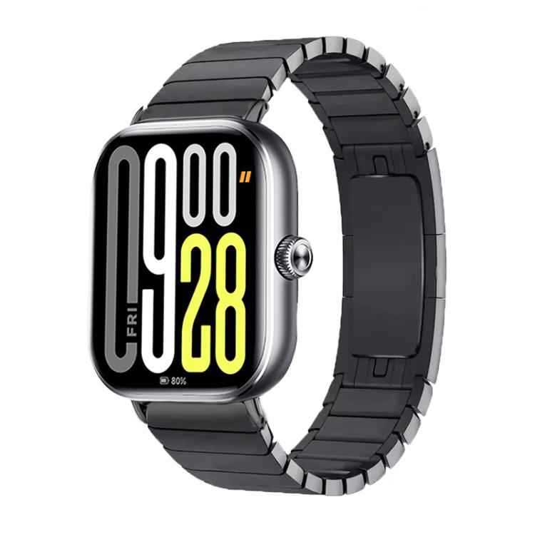 For vivo Watch GT / iQOO Watch GT One Beads Dual-Press Butterfly Buckle Titanium Alloy Watch Band