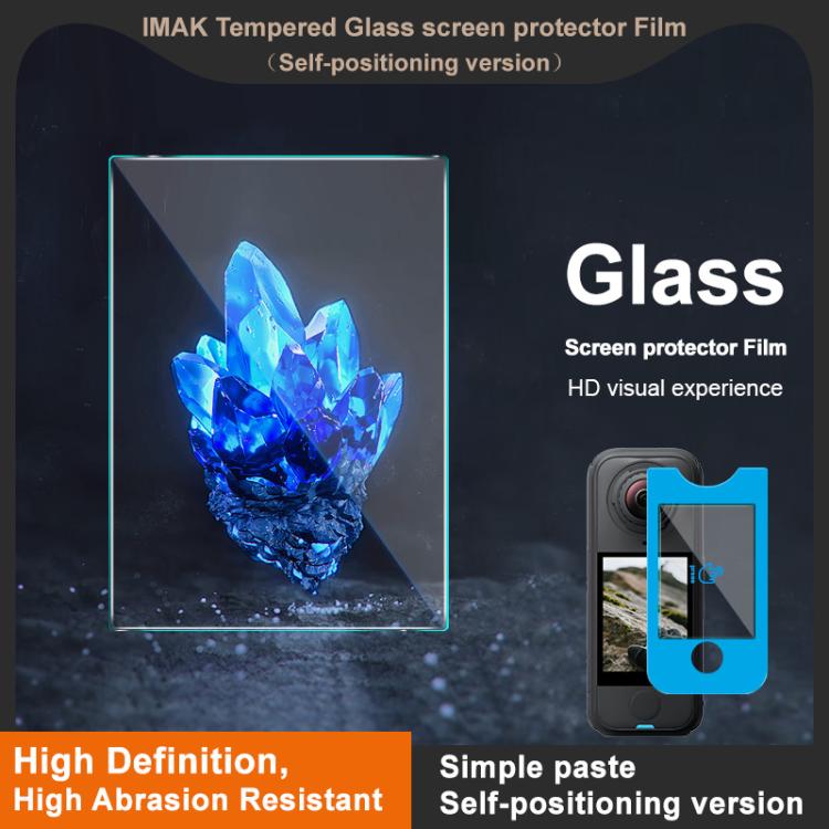 For Insta360 X4 Air imak Tempered Glass Film, Self-positioning Version
