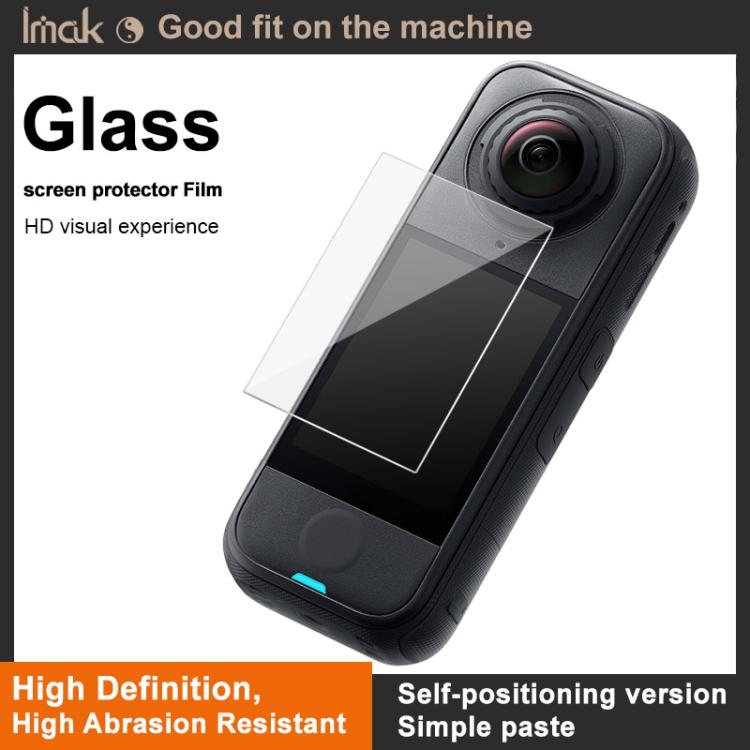 For Insta360 X4 Air imak Tempered Glass Film, Self-positioning Version
