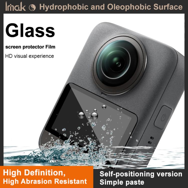For Insta360 X4 Air imak Tempered Glass Film, Self-positioning Version