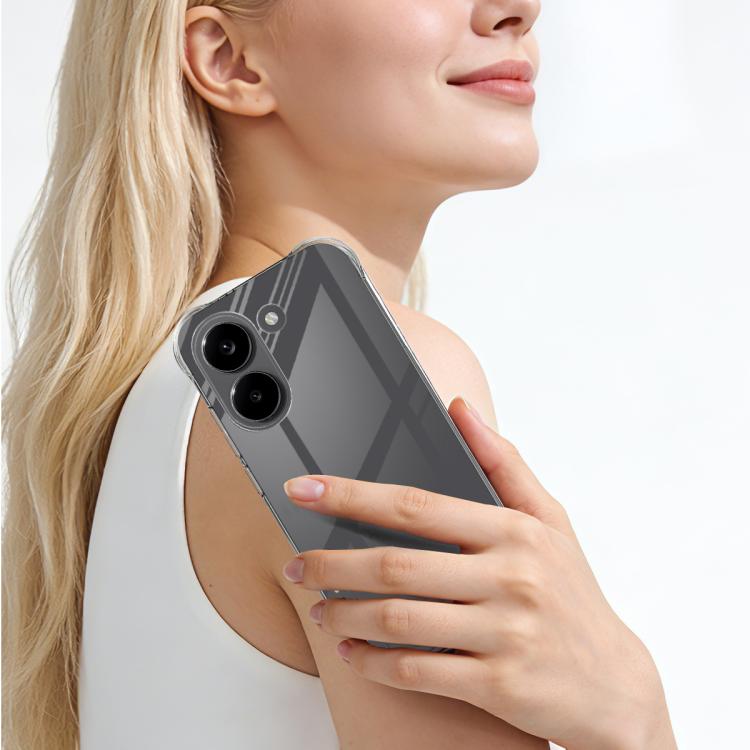 For Redmi Turbo 5 5G/Poco X8 Pro 5G imak Shockproof Airbag TPU Phone Case - Transparent