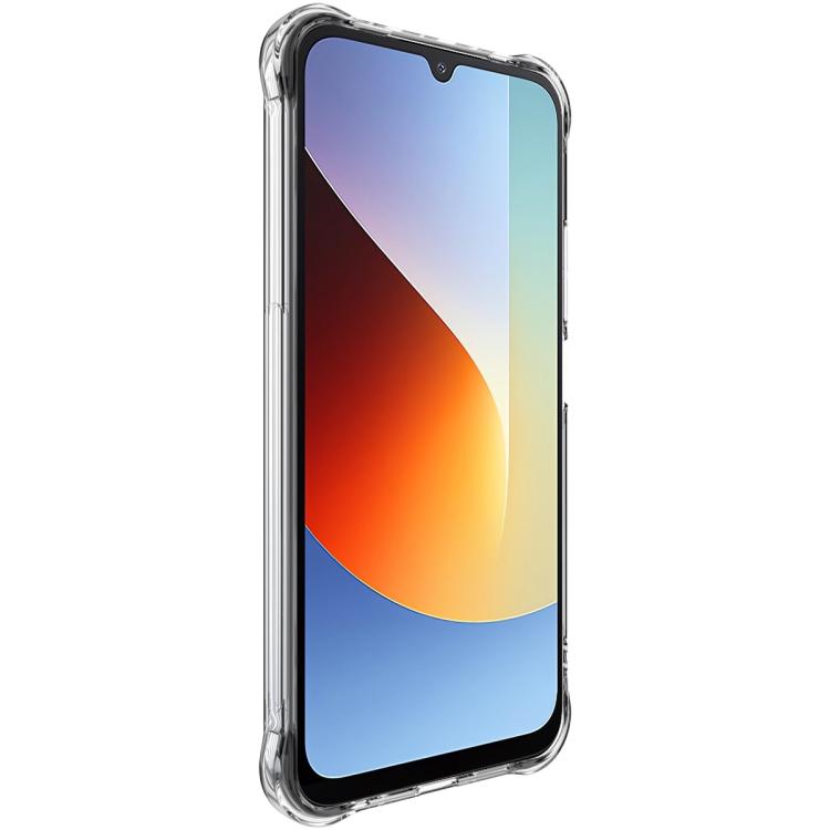 For Redmi A7 Pro 171mm/Poco C85x 5G imak Shockproof Airbag TPU Phone Case - Transparent