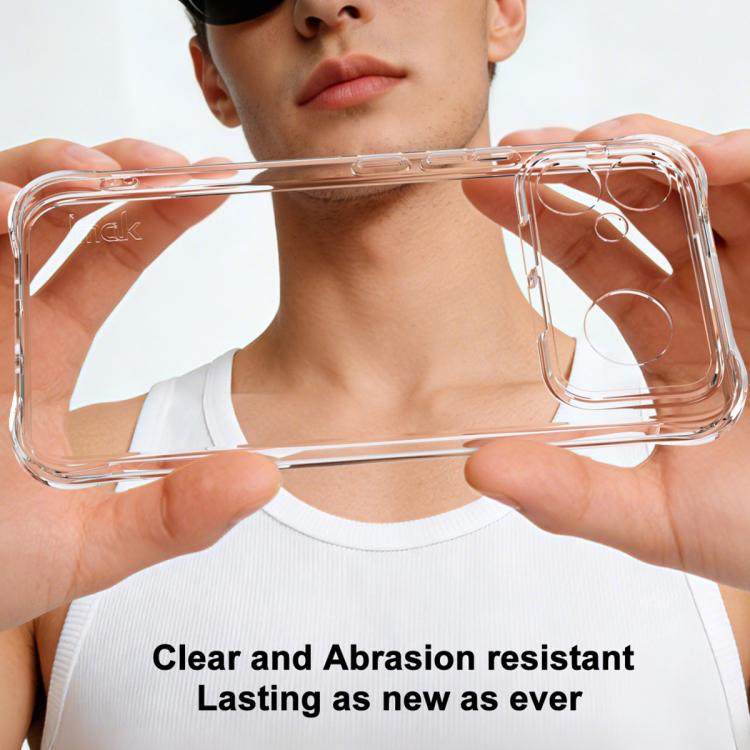For Redmi K90 Max 5G imak Shockproof Airbag TPU Phone Case - Transparent