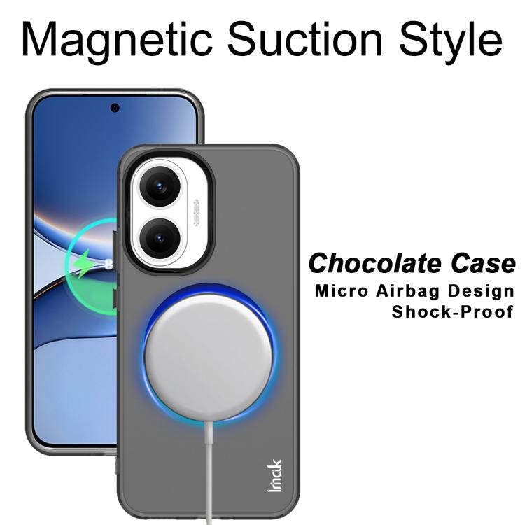 For Redmi Turbo 4 Pro / POCO F7 IMAK Chocolate Series TPU + PET MagSafe Phone Case