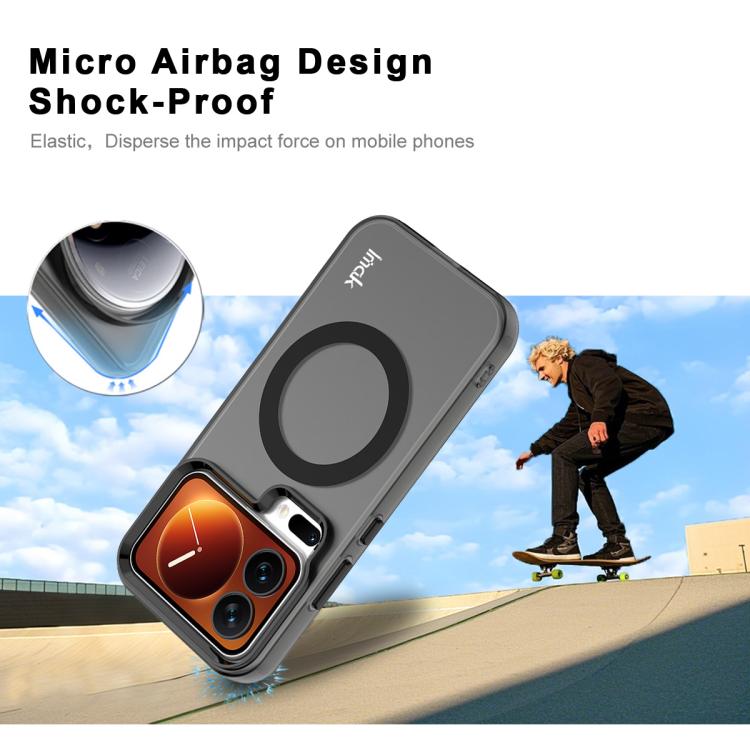 For Xiaomi 17 Pro IMAK Chocolate Series TPU + PET MagSafe Phone Case