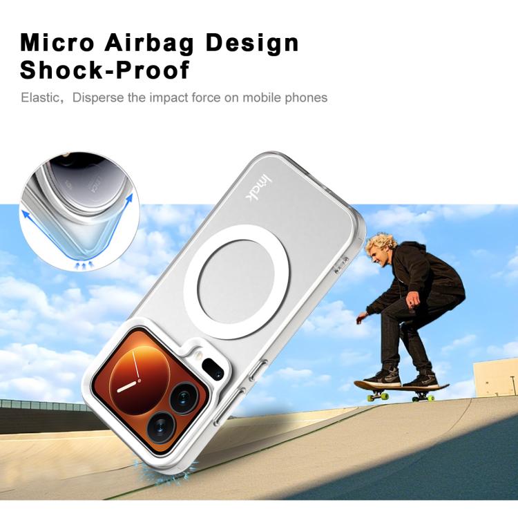 For Xiaomi 17 Pro Max IMAK Chocolate Series TPU + PET MagSafe Phone Case