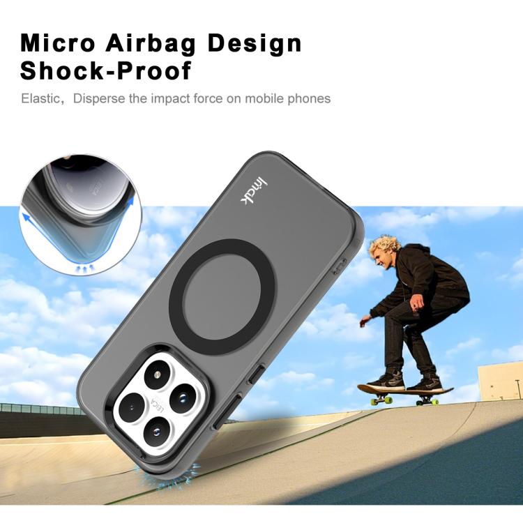 For Xiaomi 17 IMAK Chocolate Series TPU + PET MagSafe Phone Case