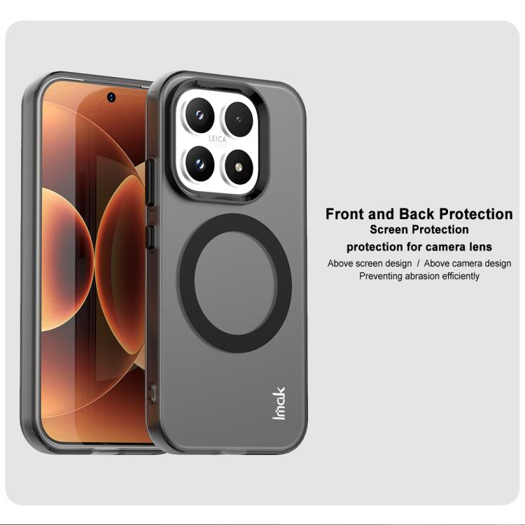 For Xiaomi 17 IMAK Chocolate Series TPU + PET MagSafe Phone Case