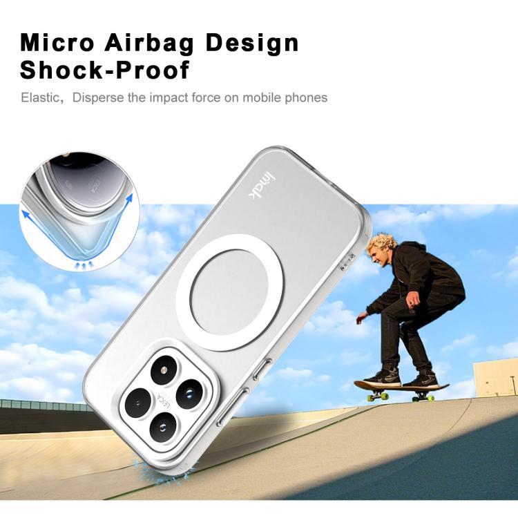 For Xiaomi 17 IMAK Chocolate Series TPU + PET MagSafe Phone Case