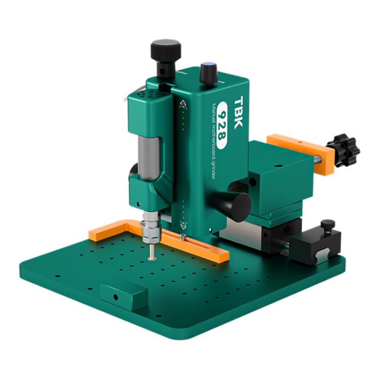 TBK 928 Intelligent High-speed Motor Three-axis Adjustment Motherboard/IC Grinder, Plug:EU Plug