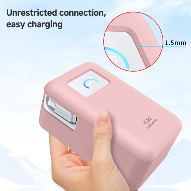 For Anker Nano 45W 10000mAh Power Bank Silicone Protective Case