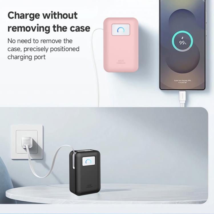 For Anker Nano 45W 10000mAh Power Bank Silicone Protective Case