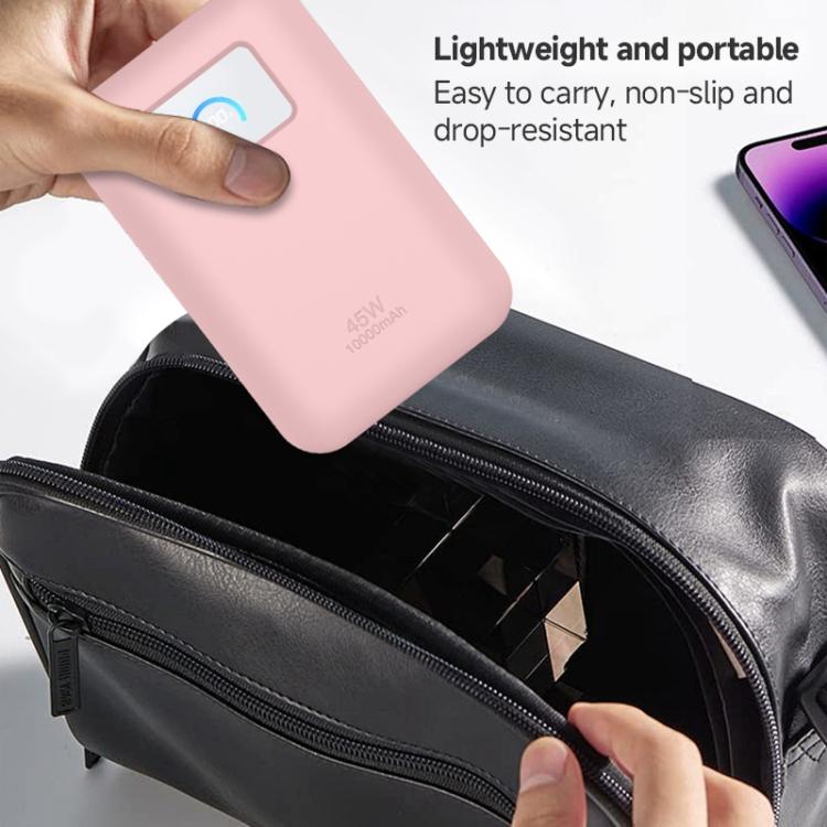 For Anker Nano 45W 10000mAh Power Bank Silicone Protective Case