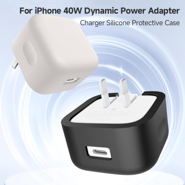 For Apple 40W Dynamic Power Adapter Charger Silicone Protective Case