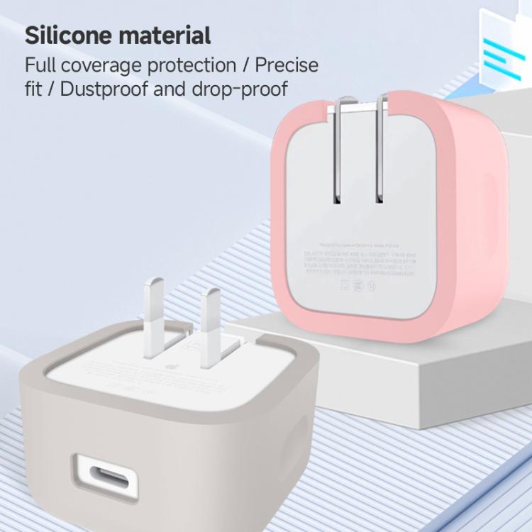 For Apple 40W Dynamic Power Adapter Charger Silicone Protective Case