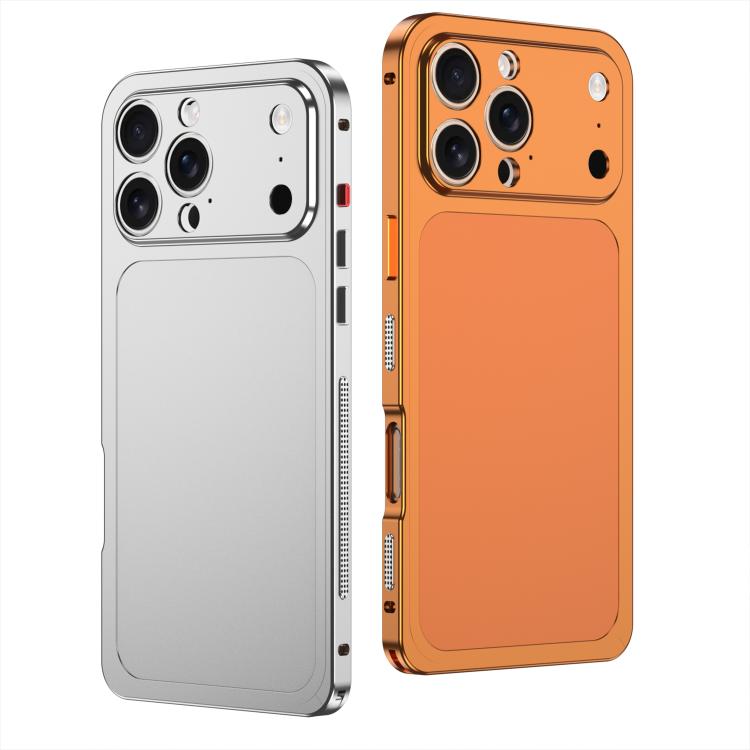For iPhone 16 Pro Cooling Frame Transforms into 17 Pro Metal Backplate Phone Case