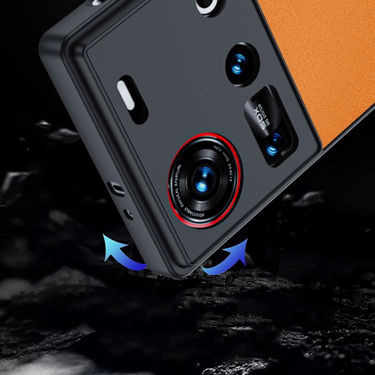 For ZTE nubia Z80 Ultra Ultra-thin Plain Skin Leather Phone Case