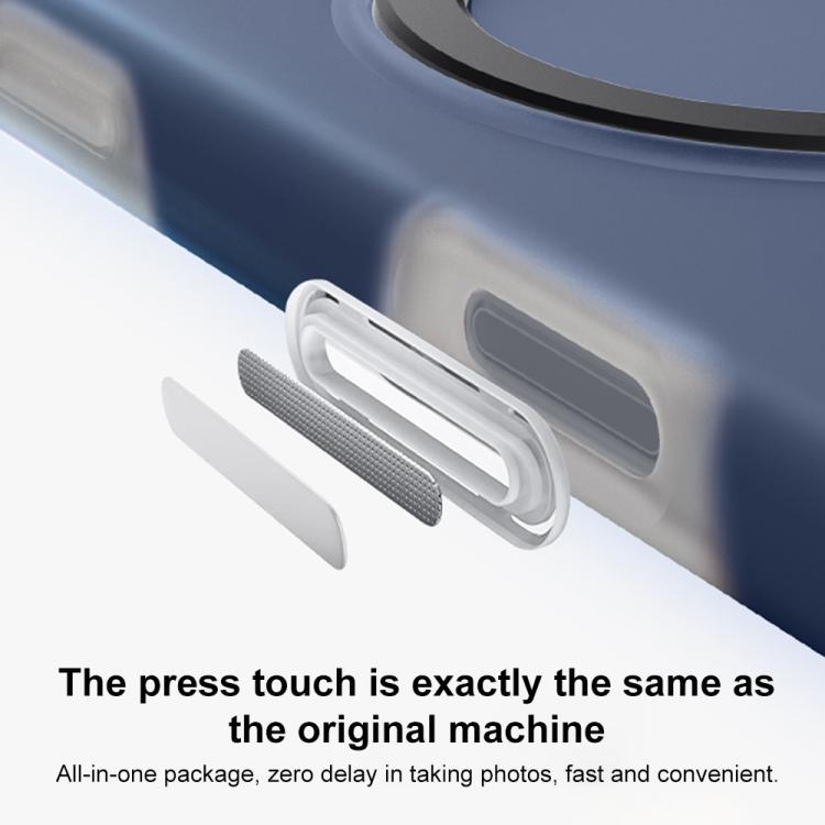 For iPhone 17 Pro Max Jelly Liquid Silicone MagSafe Holder Phone Case