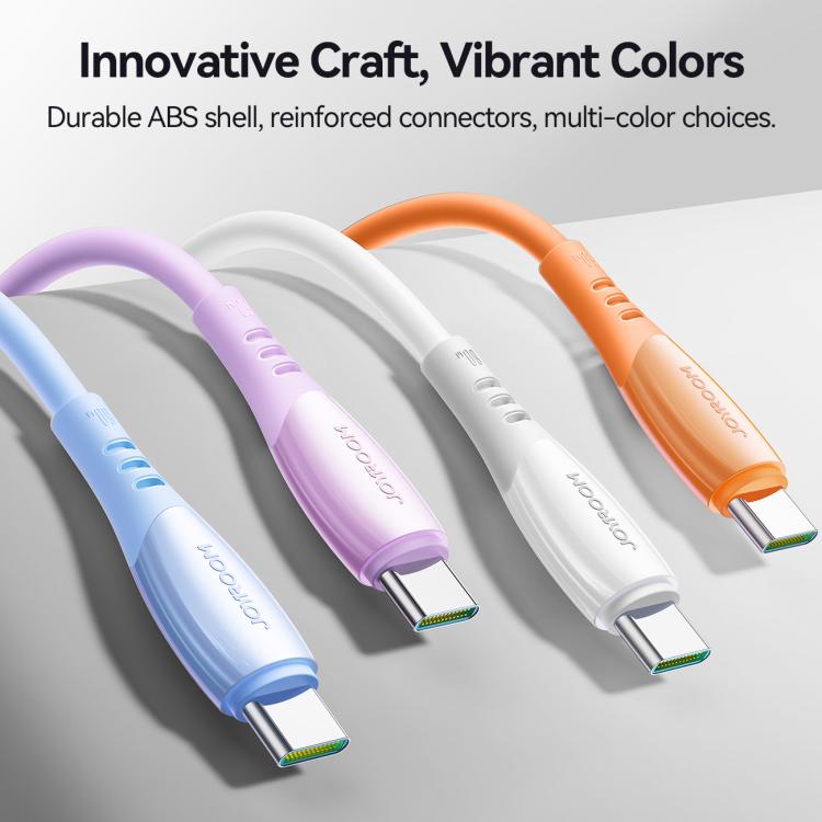 JOYROOM S-A59 Vibrant Series 60W Type-C to Type-C Fast Charging Data Cable, Length:1.2m