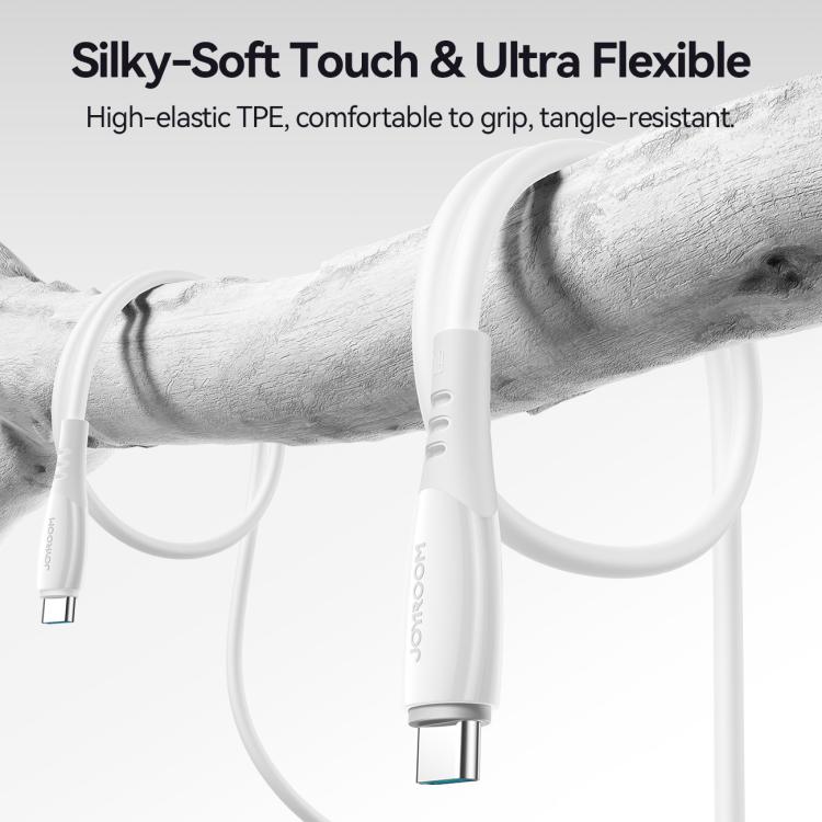 JOYROOM S-A59 Vibrant Series 60W Type-C to Type-C Fast Charging Data Cable, Length:1.2m