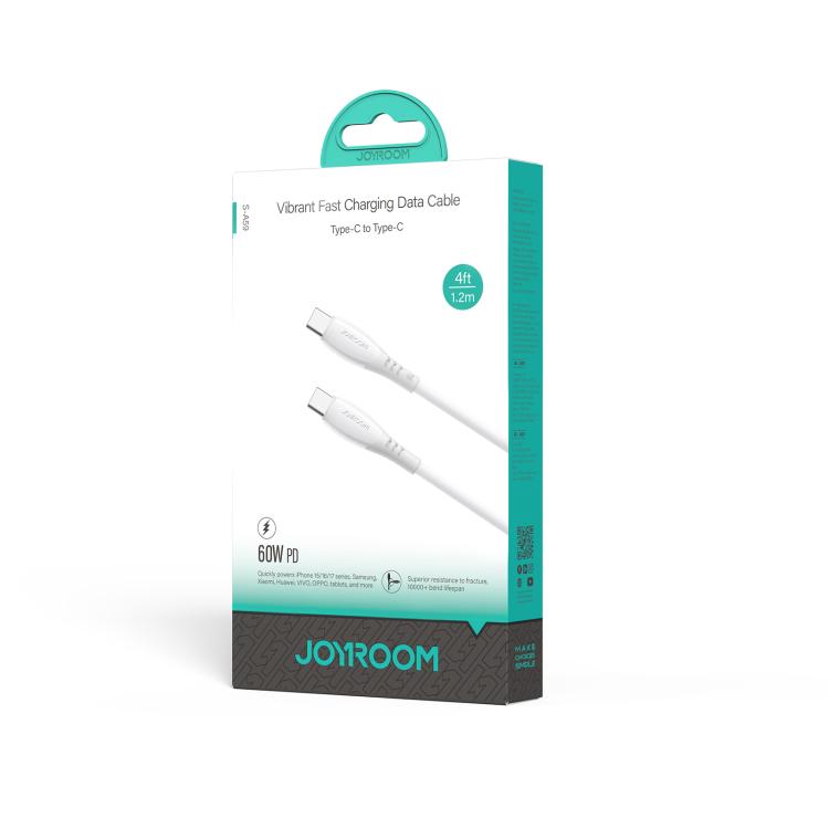 JOYROOM S-A59 Vibrant Series 60W Type-C to Type-C Fast Charging Data Cable, Length:1.2m