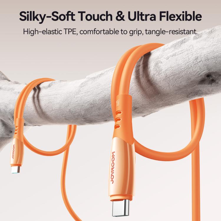 JOYROOM S-A59 Vibrant Series 60W Type-C to Type-C Fast Charging Data Cable, Length:1.2m