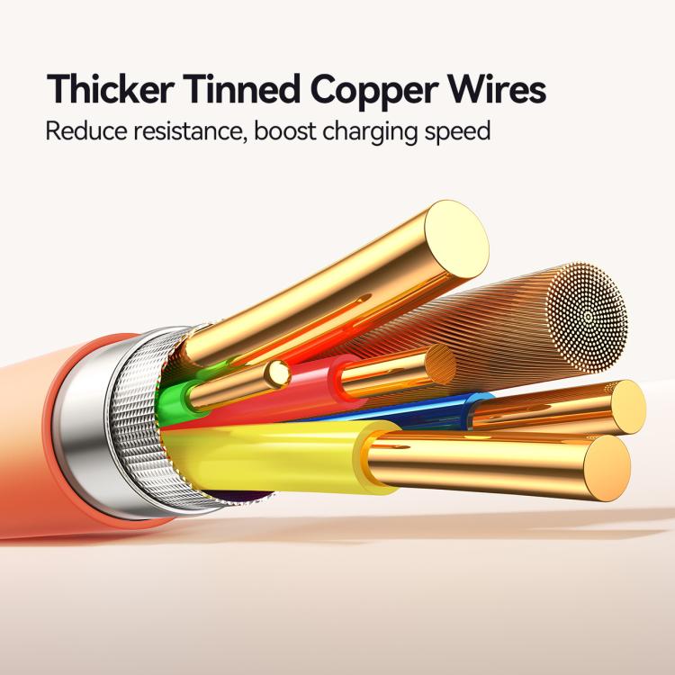 JOYROOM S-A59 Vibrant Series 60W Type-C to Type-C Fast Charging Data Cable, Length:1.2m