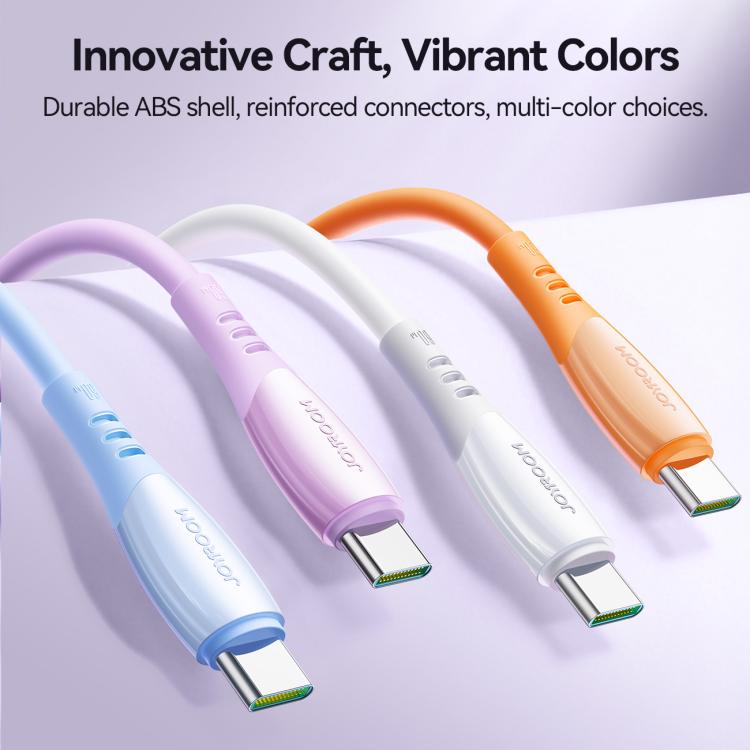 JOYROOM S-A59 Vibrant Series 60W Type-C to Type-C Fast Charging Data Cable, Length:1.2m