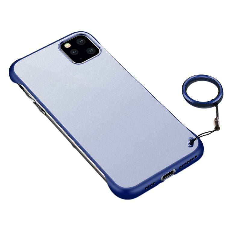 For iPhone 12 mini Frosted Anti-skidding TPU Protective Case with Metal Ring