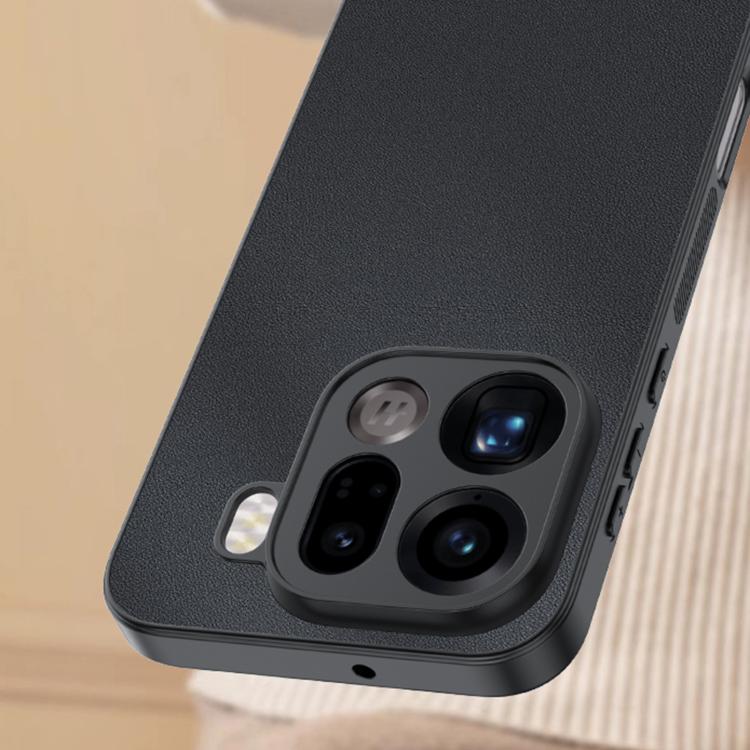 For OPPO Find  X9 Pro Ultra-thin Plain Skin Leather Phone Case