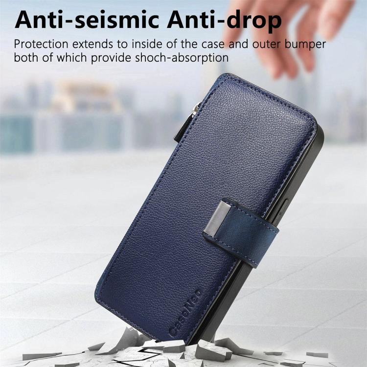 For Nothing CMF Phone 2 Pro CaseNeo MagSafe RFID Anti-theft Zipper Wallet Retro Leather Phone Case