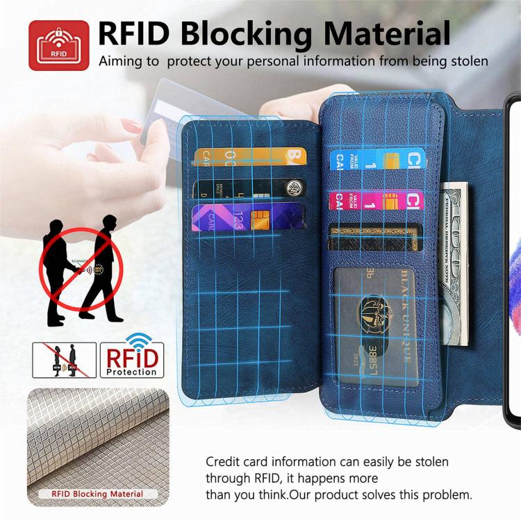 For Nothing CMF Phone 2 Pro CaseNeo MagSafe RFID Anti-theft Zipper Wallet Retro Leather Phone Case