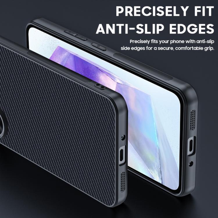 For Samsung Galaxy A55 5G Ultra-thin Carbon Fiber Texture Printing Phone Case