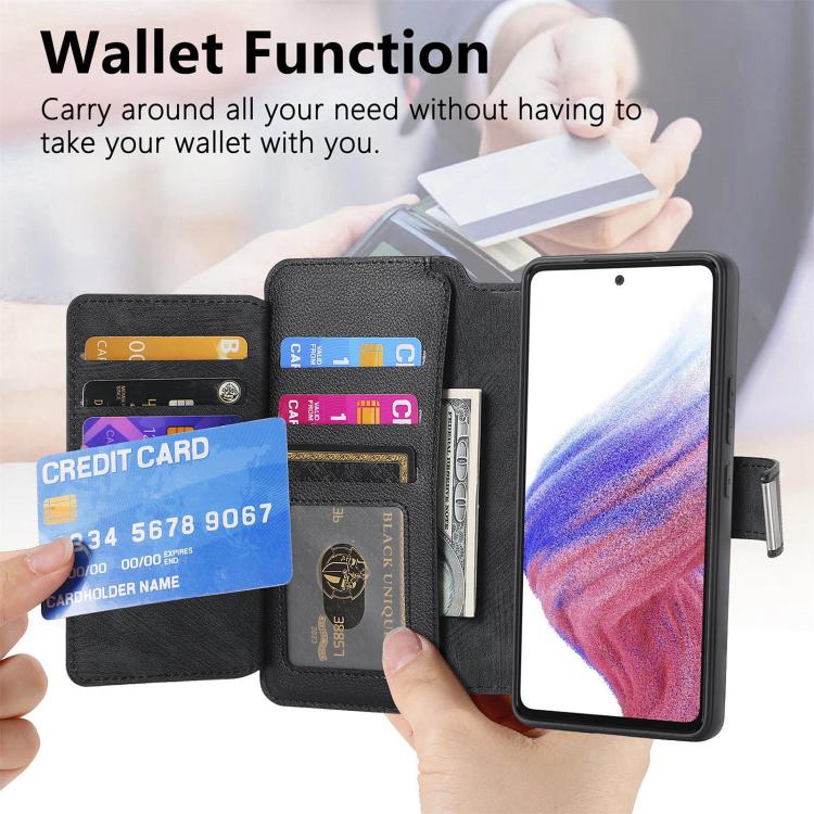 For Sony Xperia 1 VII CaseNeo MagSafe RFID Anti-theft Zipper Wallet Retro Leather Phone Case