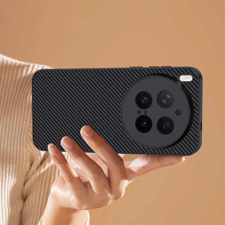 For vivo X300 Ultra-thin Carbon Fiber Texture Printing Phone Case