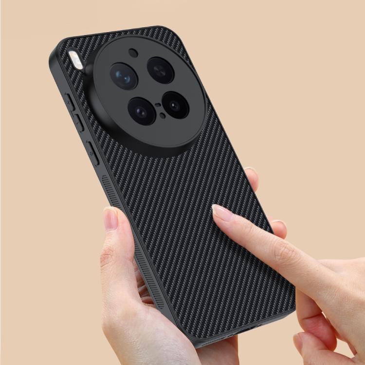 For vivo X300 Ultra-thin Carbon Fiber Texture Printing Phone Case